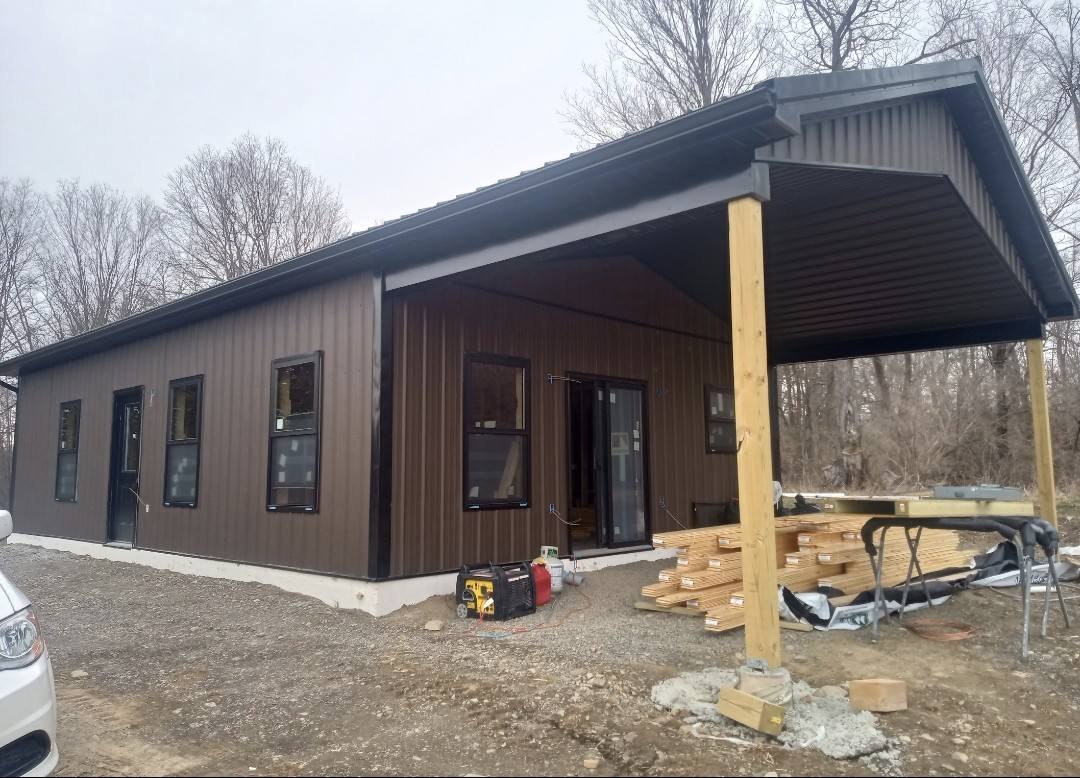 Metal building construction
